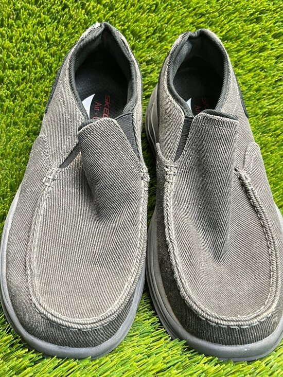 Skechers Arch Fit Motley Rolens Mens Size 8 Black Casual Slip On Loafer Shoes main image 5